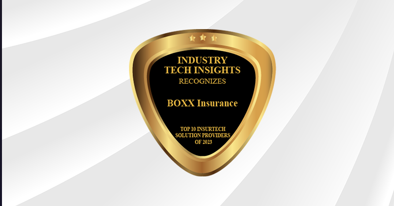 BOXX Insurance named top 10 Insurtech solution provider by Industry Tech Insights